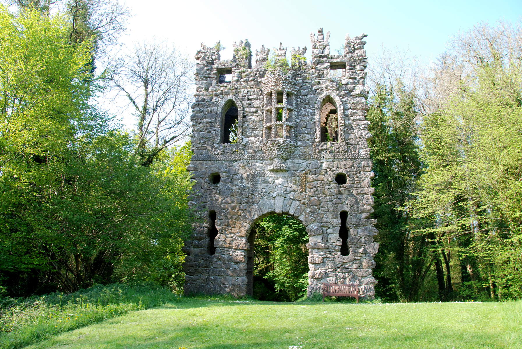 Belvedere House and Gardens Gothic Folly Mullingar Co Westmeath Web Size