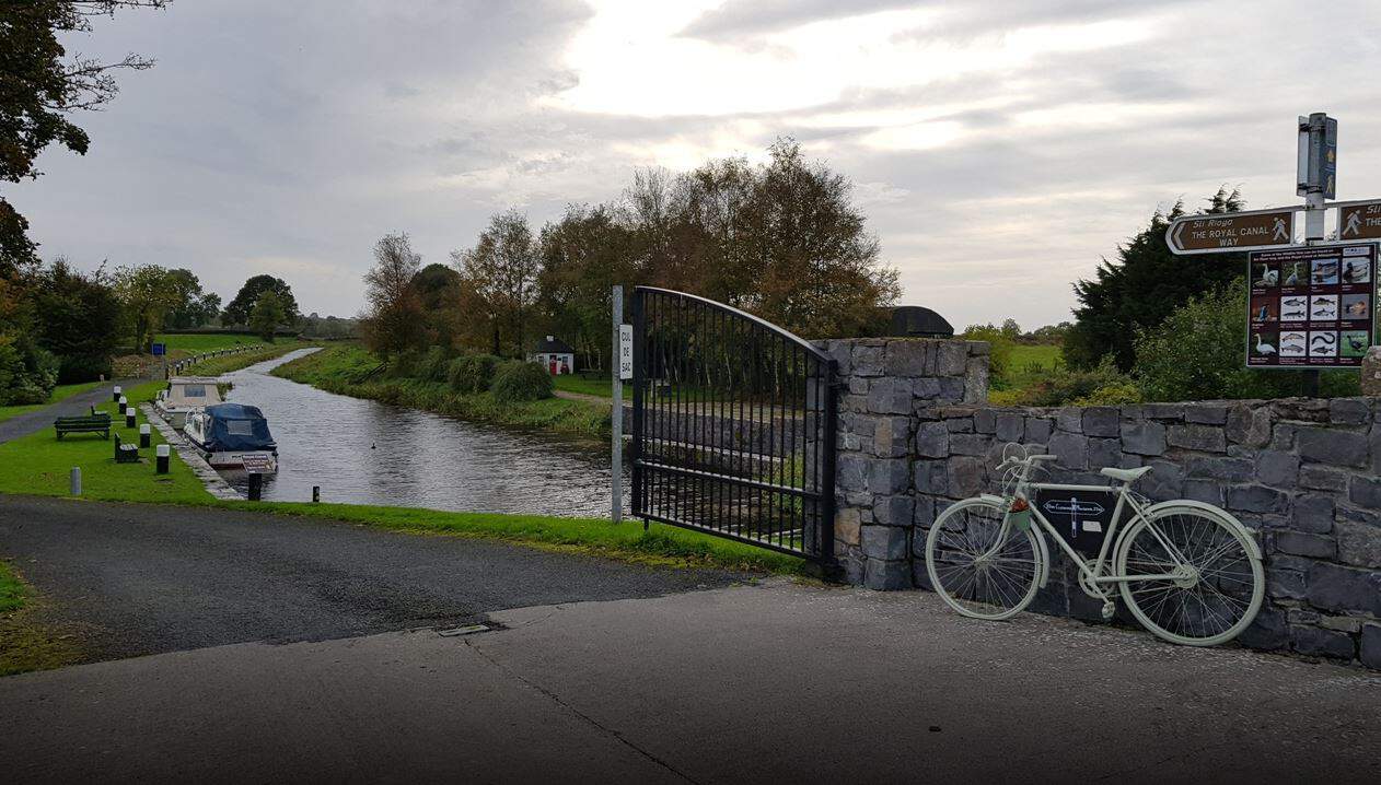 Bike at Royal Canal Greenway Abbeyshrule Co Longford Web Size