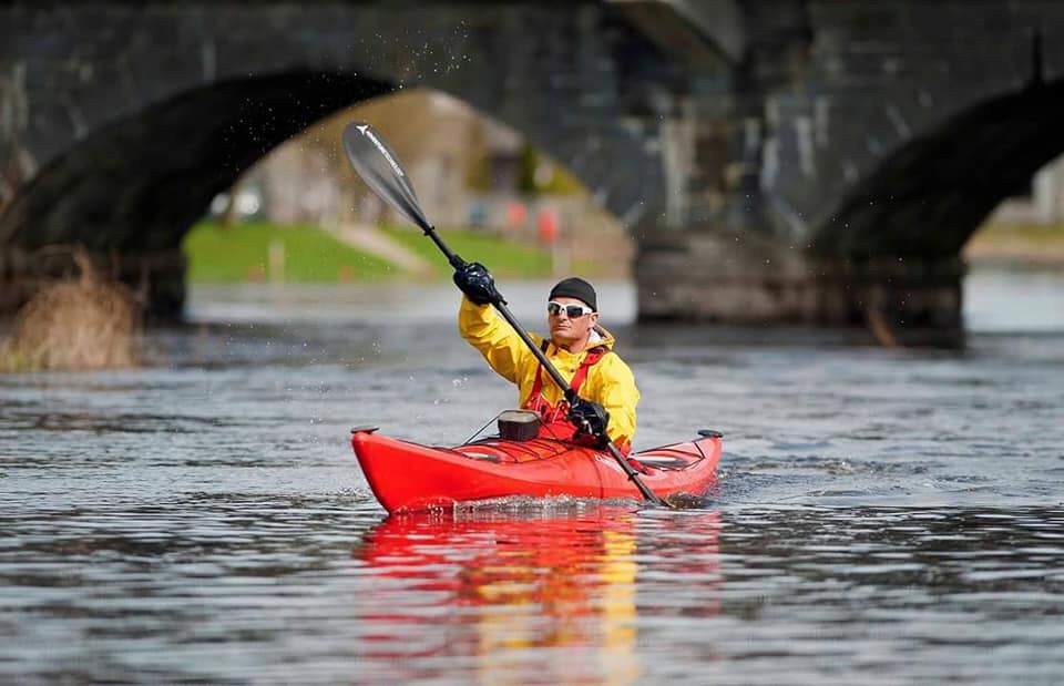 Kayaking near Lanesborough River Shannon Co Longford Web Size